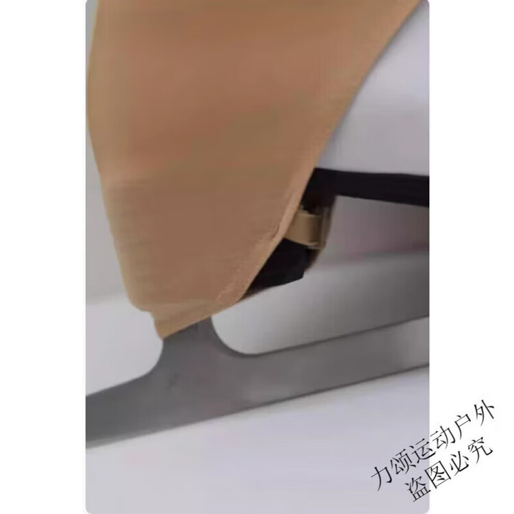 

HEAD Колготки для фигурного катания, прочные, полные и укороченные, для соревнований, экзаменов, выступлений, специализированные носки велюровые телесного цвета, без флиса, укороченные, без страз, универсальный размер, XL