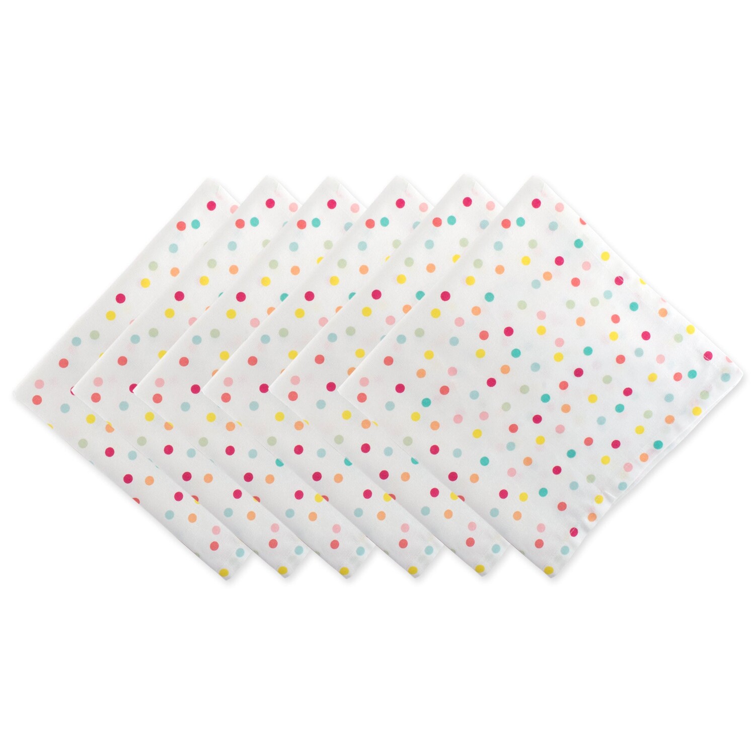 

Салфетка DII с принтом в горошек (набор из 6 шт.), цвет Polka Dots