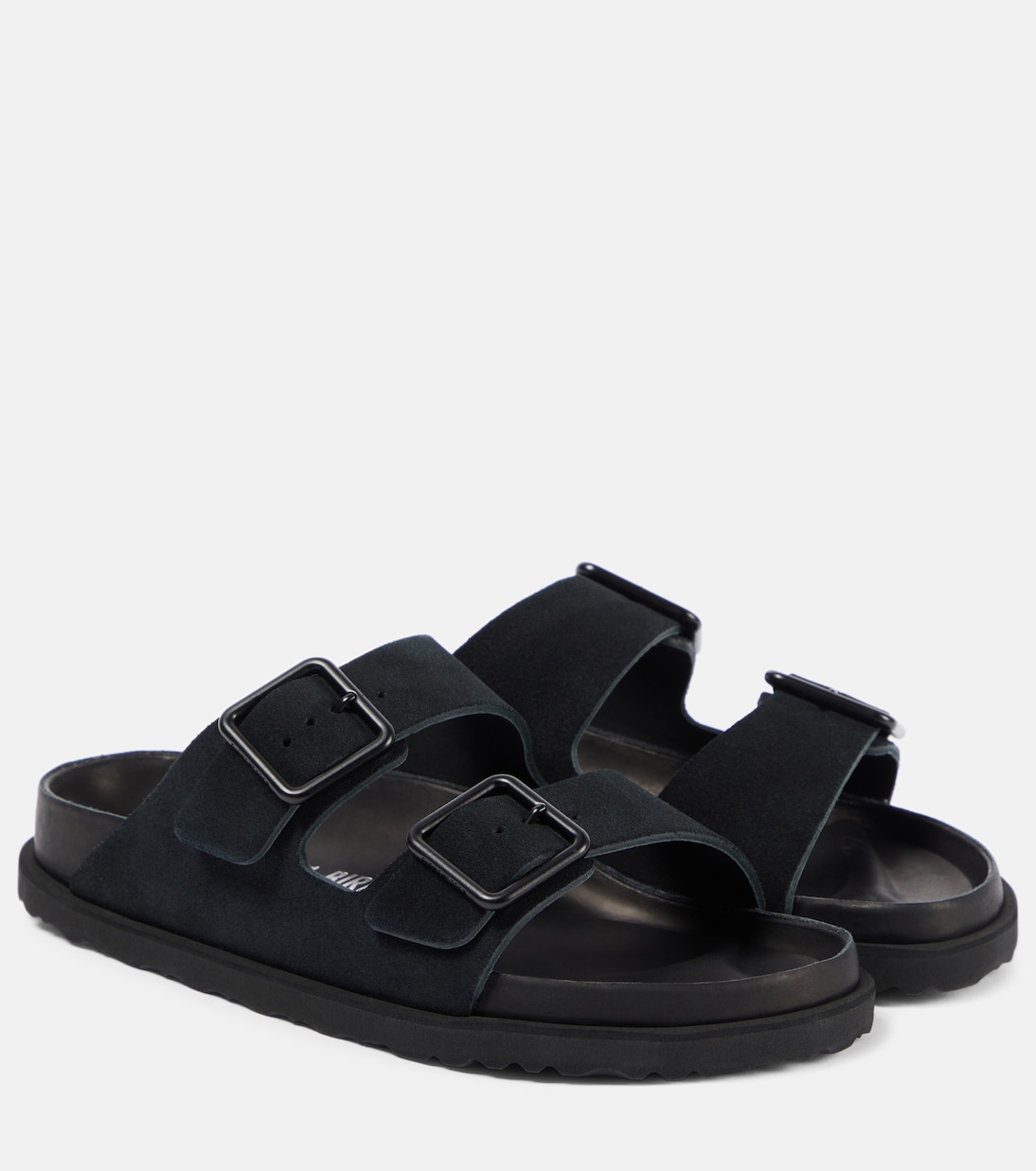 Замшевые сандалии Arizona Birkenstock 1774, черный