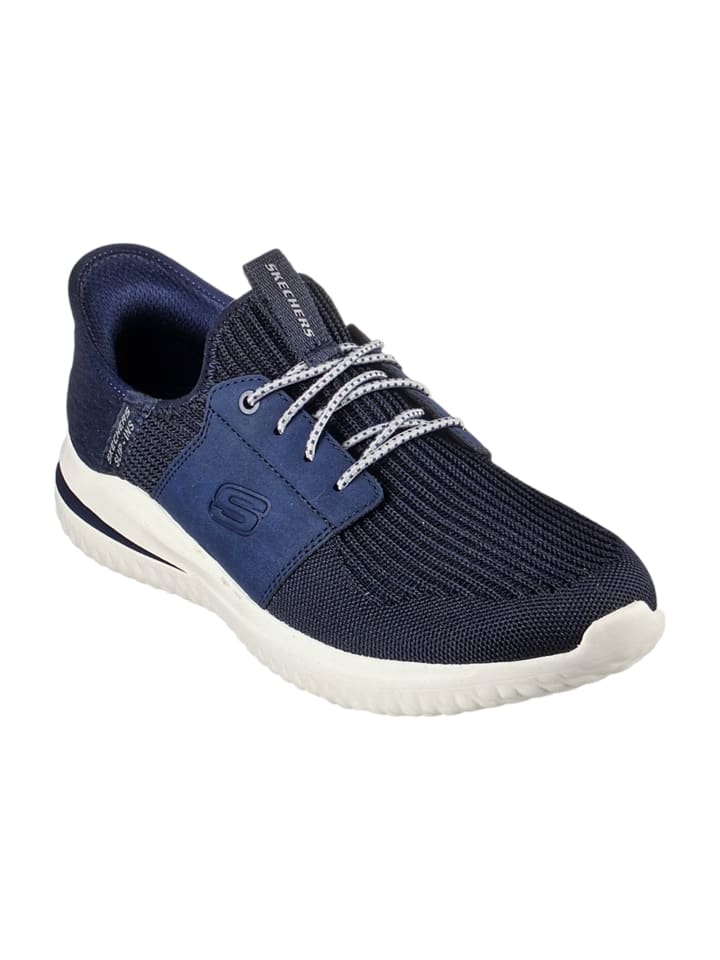 Skechers Низкие кроссовки синего цвета — фото 2