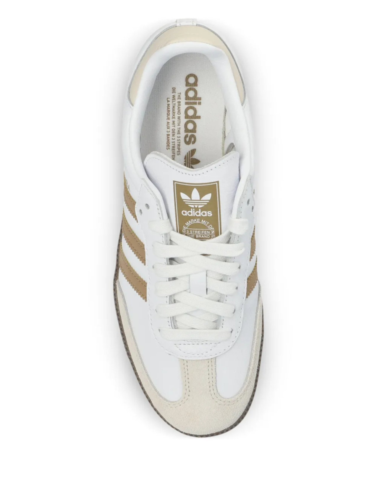 Кроссовки Adidas Samba, белый — фото 4