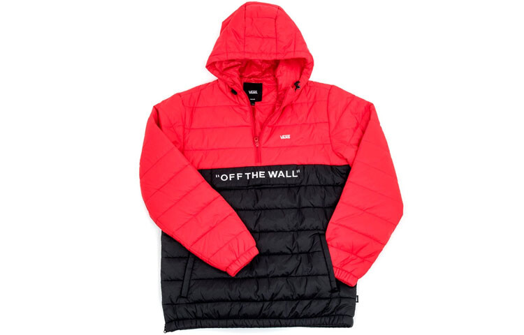 

Carlon Anorak Puffer Racing стеганая куртка унисекс красный Vans, красный