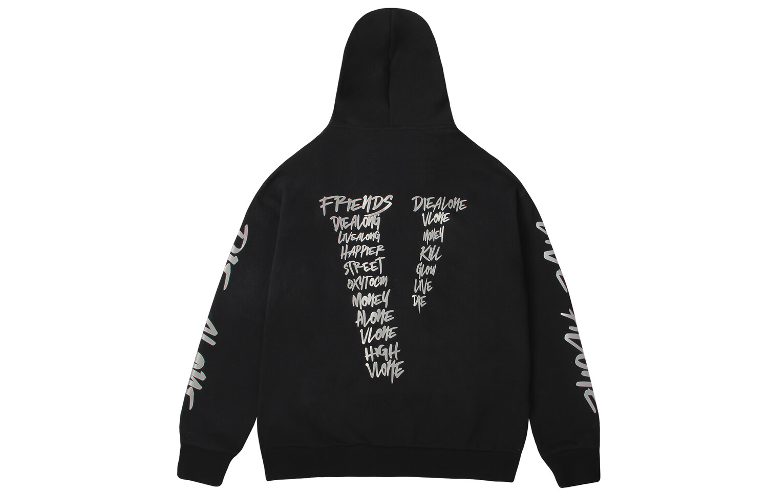 

Толстовка унисекс VLONE, Черный/Серый