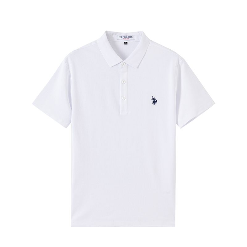 

Футболка поло мужская U.S. POLO ASSN., сине-серая