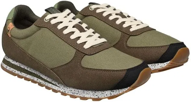 Мужские оливковые кроссовки SAOLA Alta Vibram