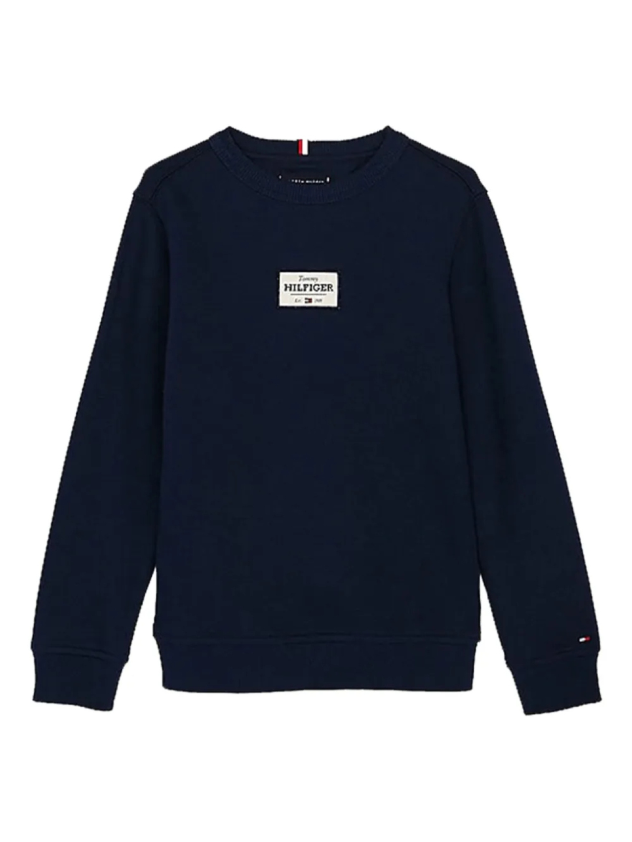 

Толстовка Tommy Hilfiger Junior с аппликацией логотипа, синий