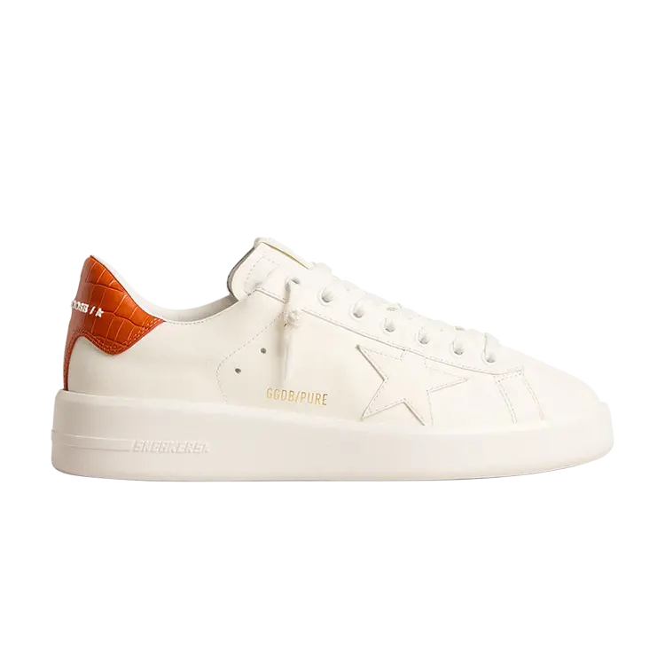 Кроссовки Golden Goose Wmns Purestar, цвет White Orange