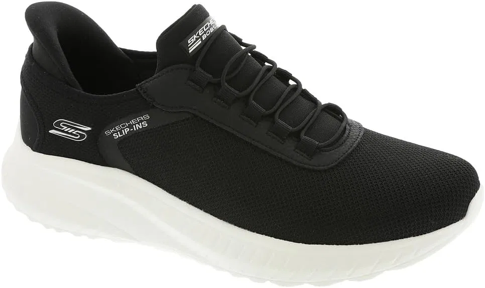 Мужские кроссовки Skechers Squad Chaos-Tough Walk Hands Free Slip In, Black — фото 2