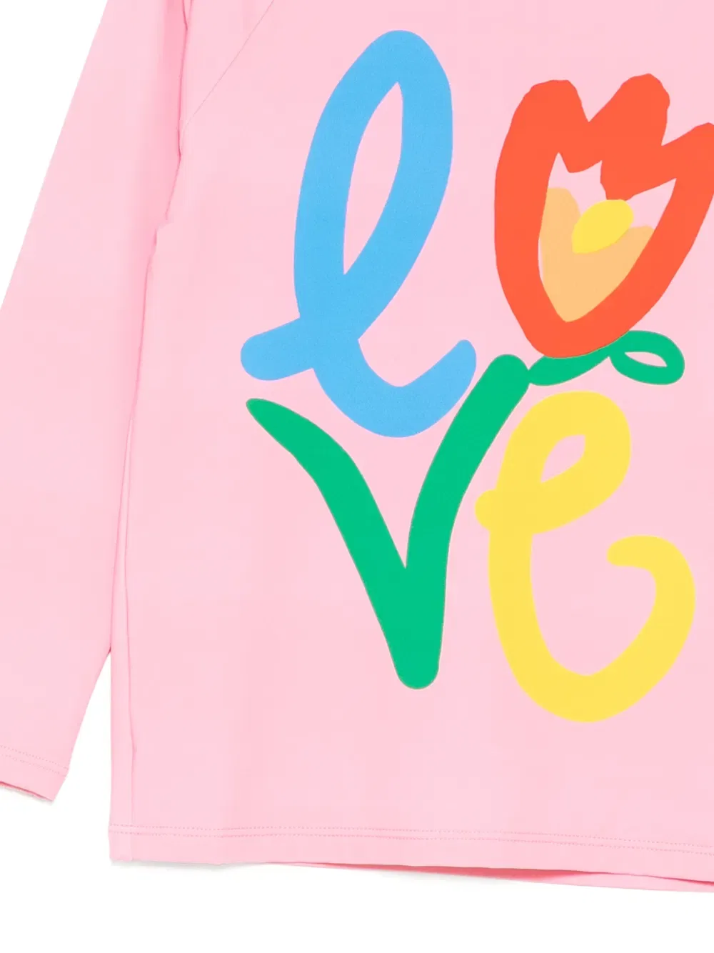 Купальники с любовным мотивом Stella Mccartney Kids, розовый — фото 2