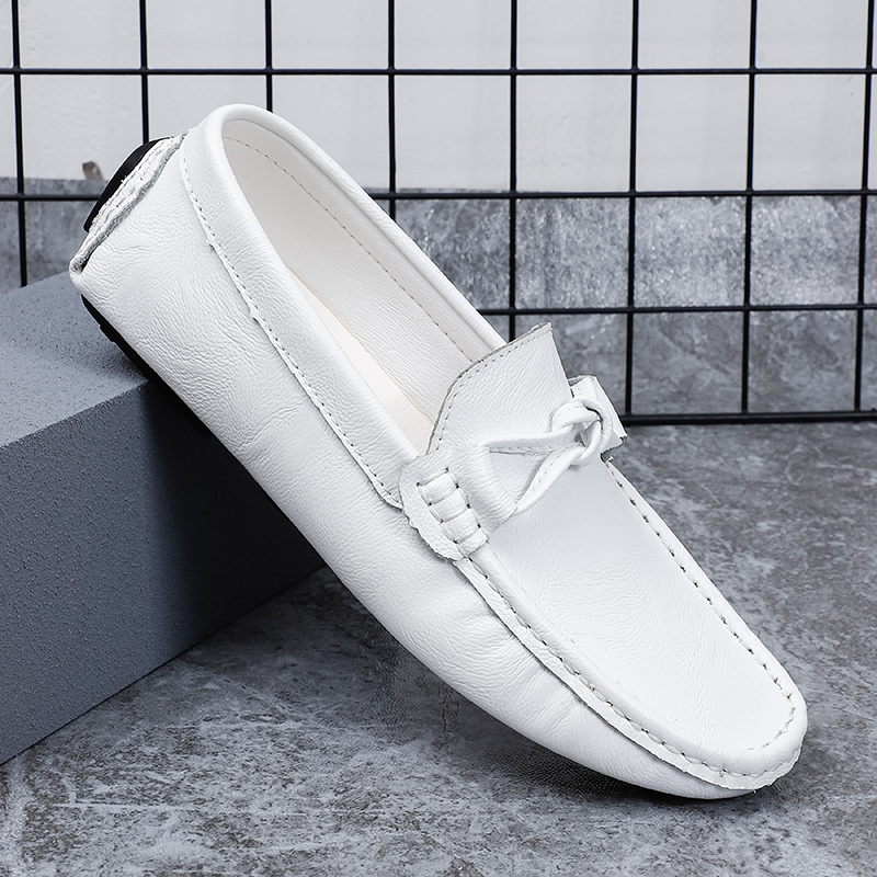 Dao Tu Sen Мужские повседневные кеды Hasenda низкие белые, цвет White-(0063) Hasenda — фото 4