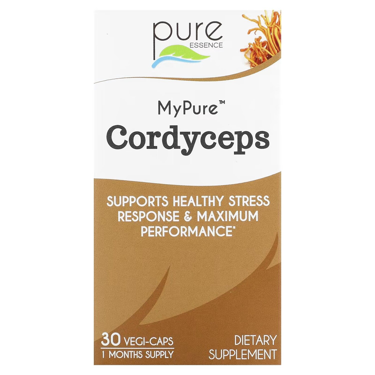 

MyPure, Кордицепс, 30 растительных капсул Pure Essence