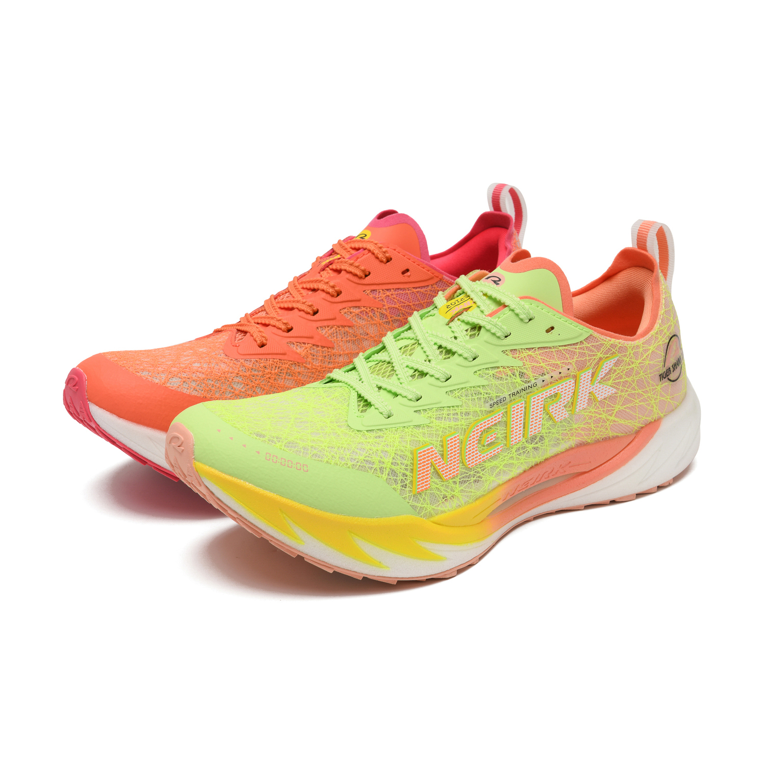 

Беговые кроссовки Unisex Peach Blossom Pond Water Neirk, Mismatched/синий Stream оранжевый River