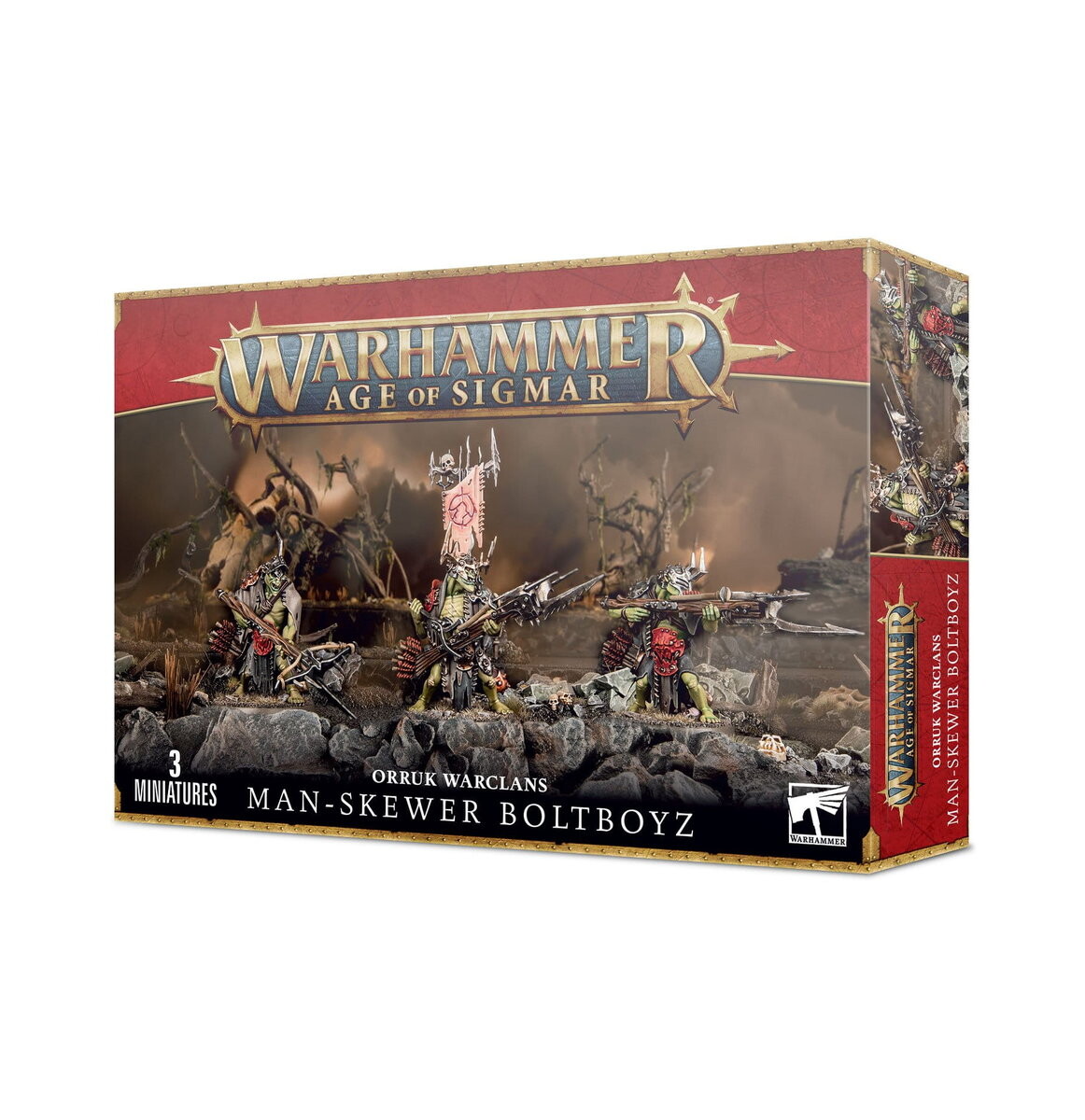 

Warhammer Aos - Оррук Варкланы Человек-Вертик Болтбойз Games Workshop