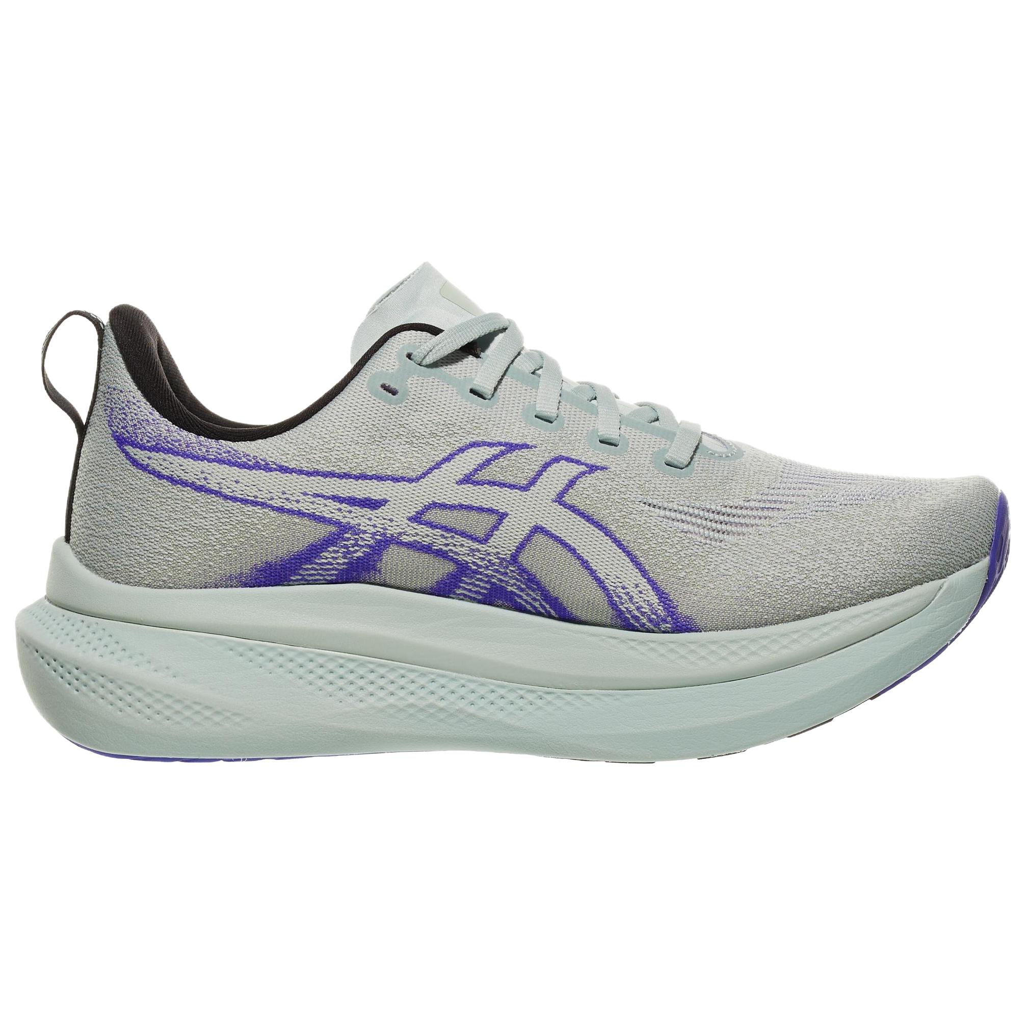 ASICS GLIDERIDE MAX 2 дышащие кроссовки для бега мужские Gray Green — фото 3