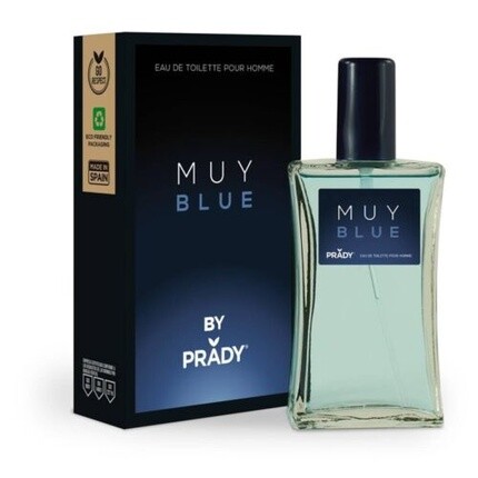 Туалетная вода-спрей Muy Blue Pour Homme 100 мл, Prady Parfums International — фото 3