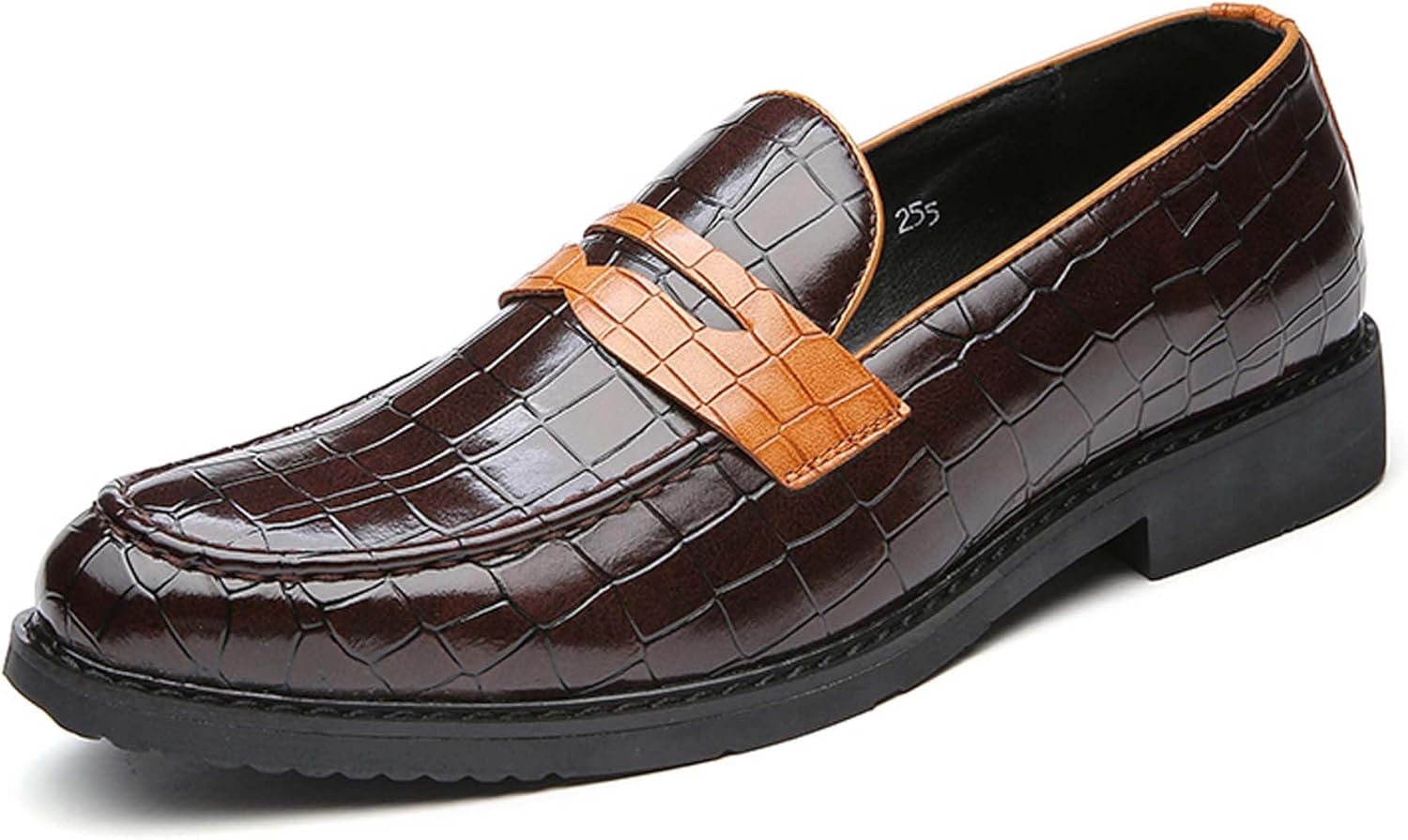 

Мужские лоферы Penny Urban, деловые повседневные, формальные, легкие, противоскользящие, для прогулок, вождения, офисные, для униформы, банкетов, свадеб, костюмов и платьев, кожаные туфли Generic, коричневый