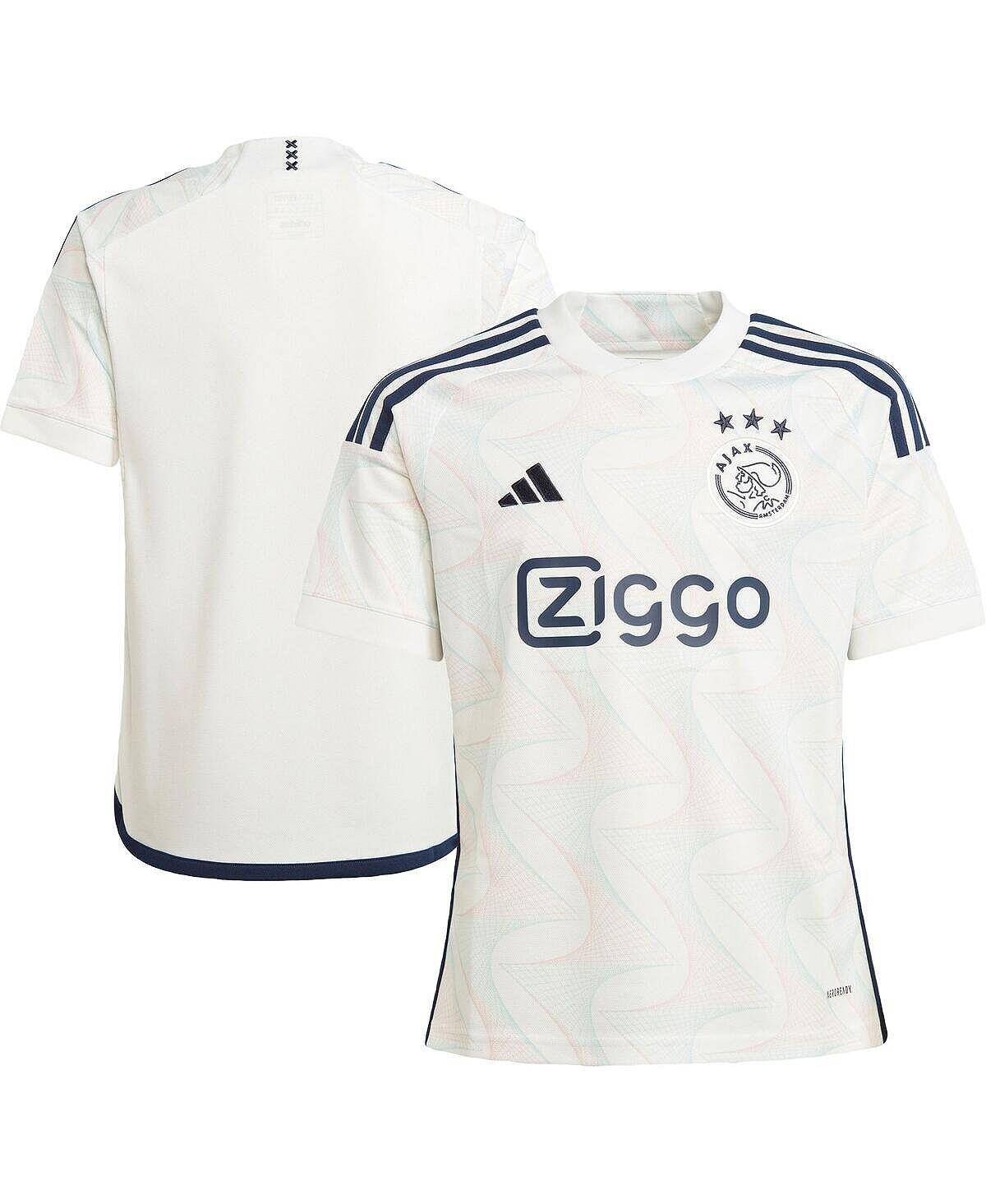 

Реплика выездной майки Big Boys White Ajax 2023/24 adidas
