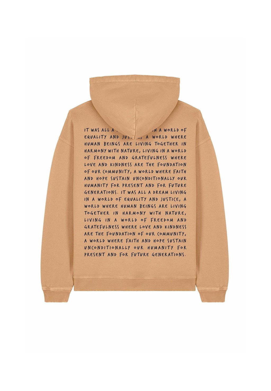 

Толстовка IT WAS ALL A DREAM UNISEX VINTAGE - Hoodie Mira Paris, бежевый