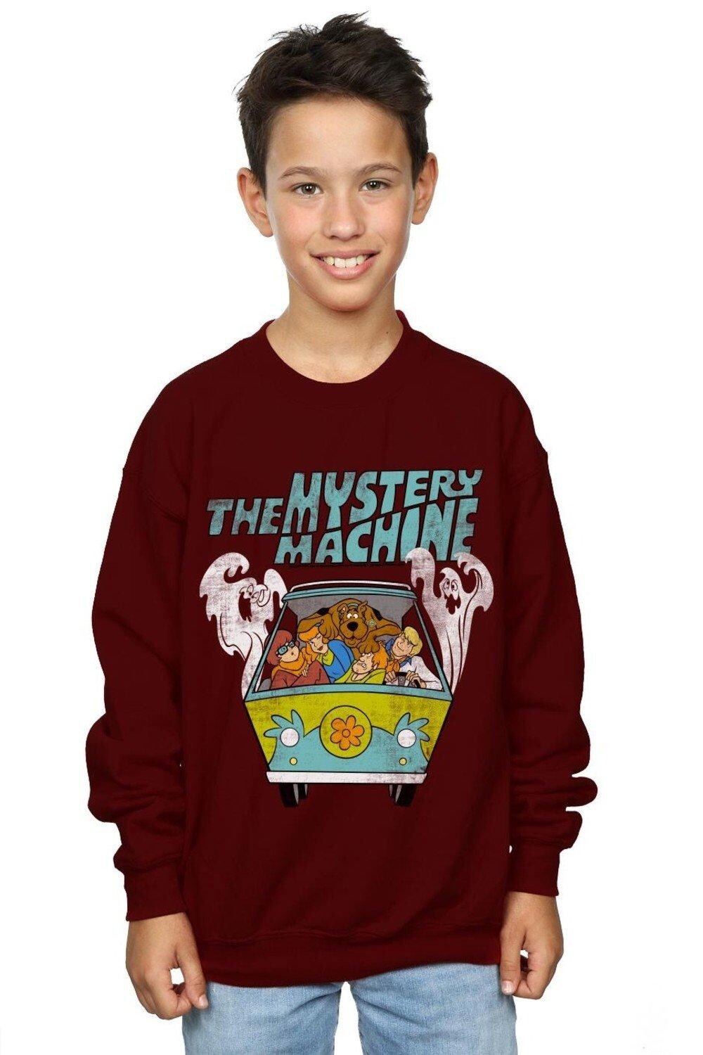 

Толстовка Mystery Machine Scooby Doo, красный