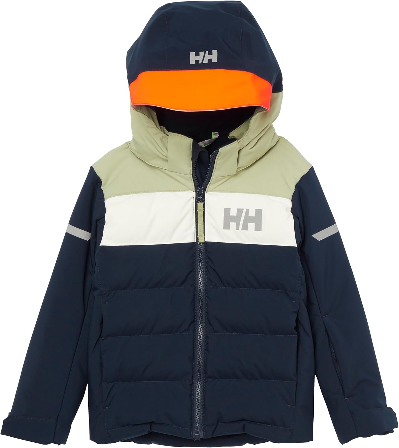 

Детская утепленная куртка Helly-Hansen Vertical - детское зимнее пальто унисекс, водонепроницаемое, ветрозащитное, дышащее, теплое верхняя одежда Helly Hansen, 599 Navy