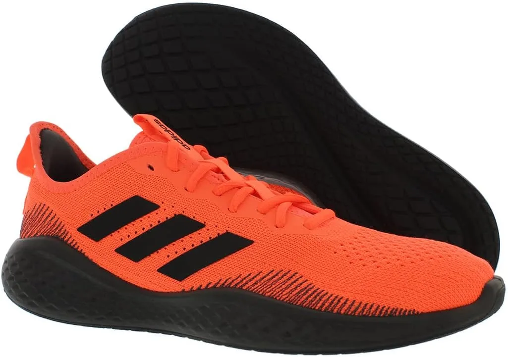 Мужские беговые кроссовки Adidas Fluidflow, черный/серый — фото 2