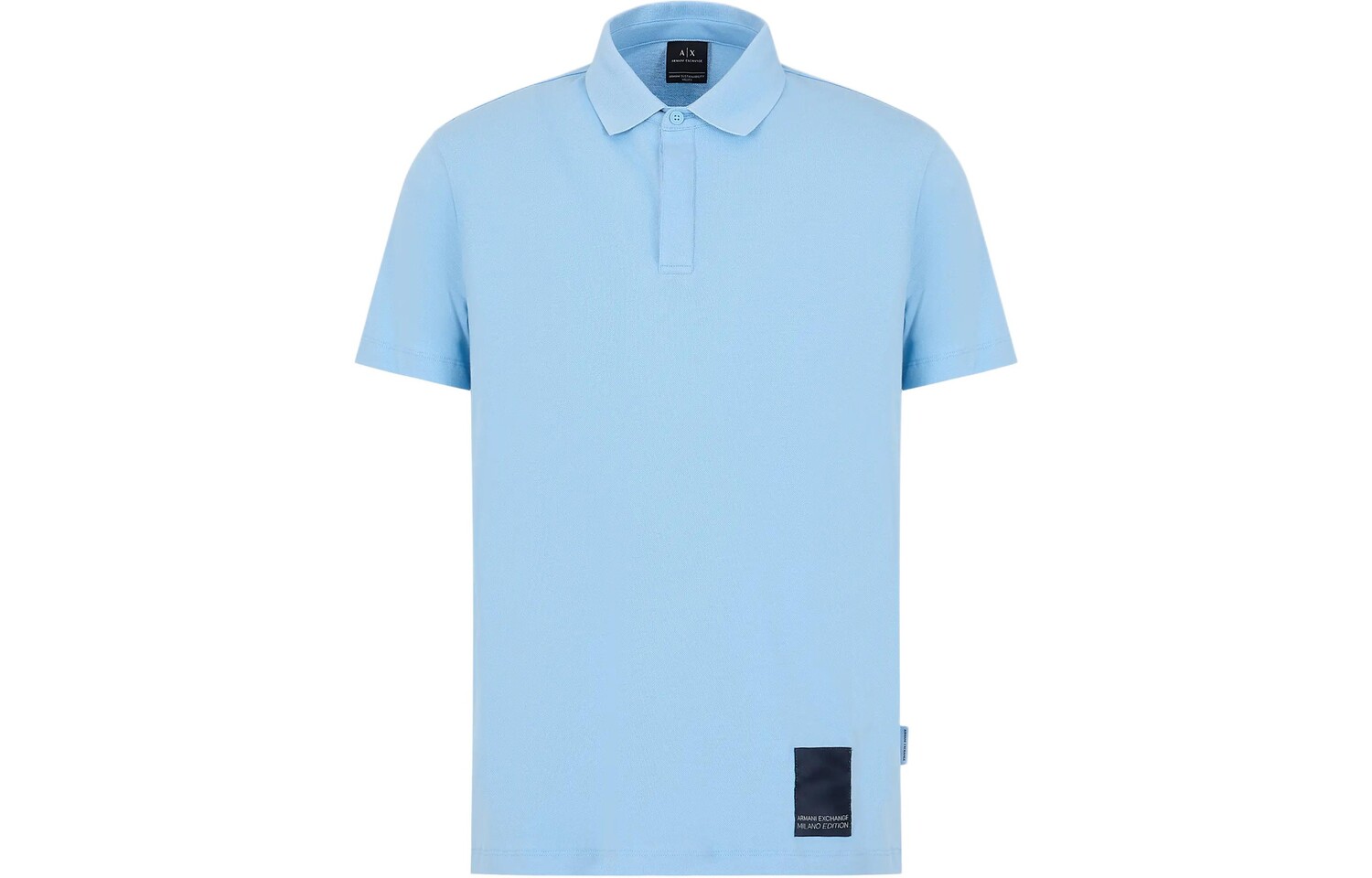 

Мужская рубашка-поло ARMANI EXCHANGE, цвет Blue