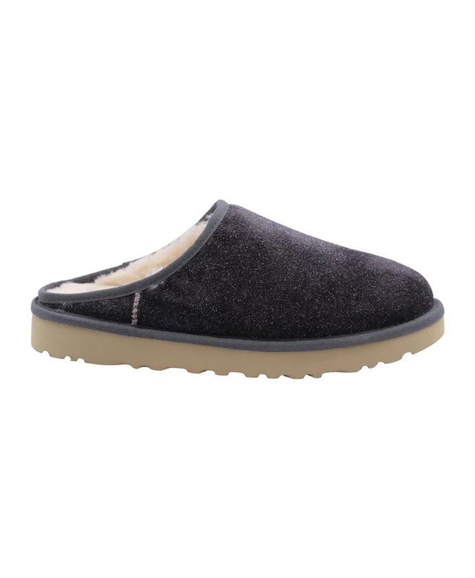 

Уютные тапочки такис Ugg, серый