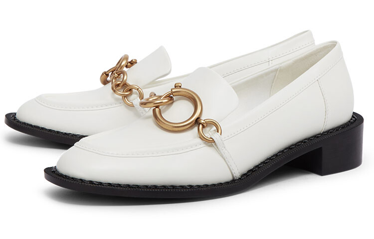 Туфли Mary Jane женские низкие розовые/белые Charles&Keith — фото 3