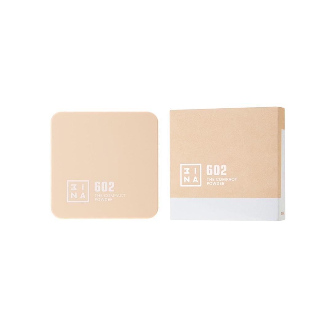 Пудра для лица the compact powder 3Ina, 602 - 602 - neutral nude, вес 12.5 гр. — фото 3