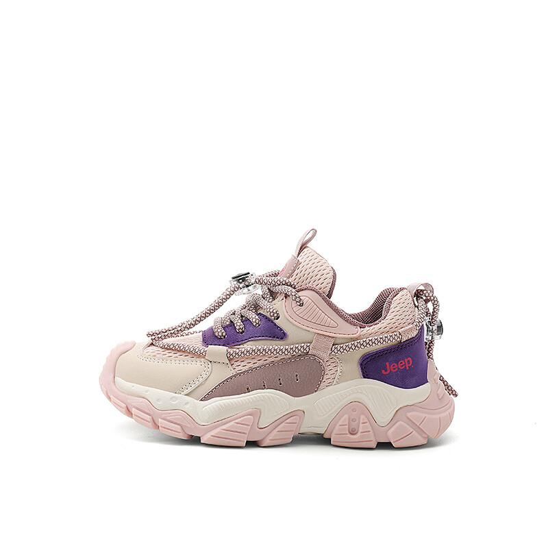 

Детские кеды Kids Low-top Purple Jeep, цвет Princess Pink