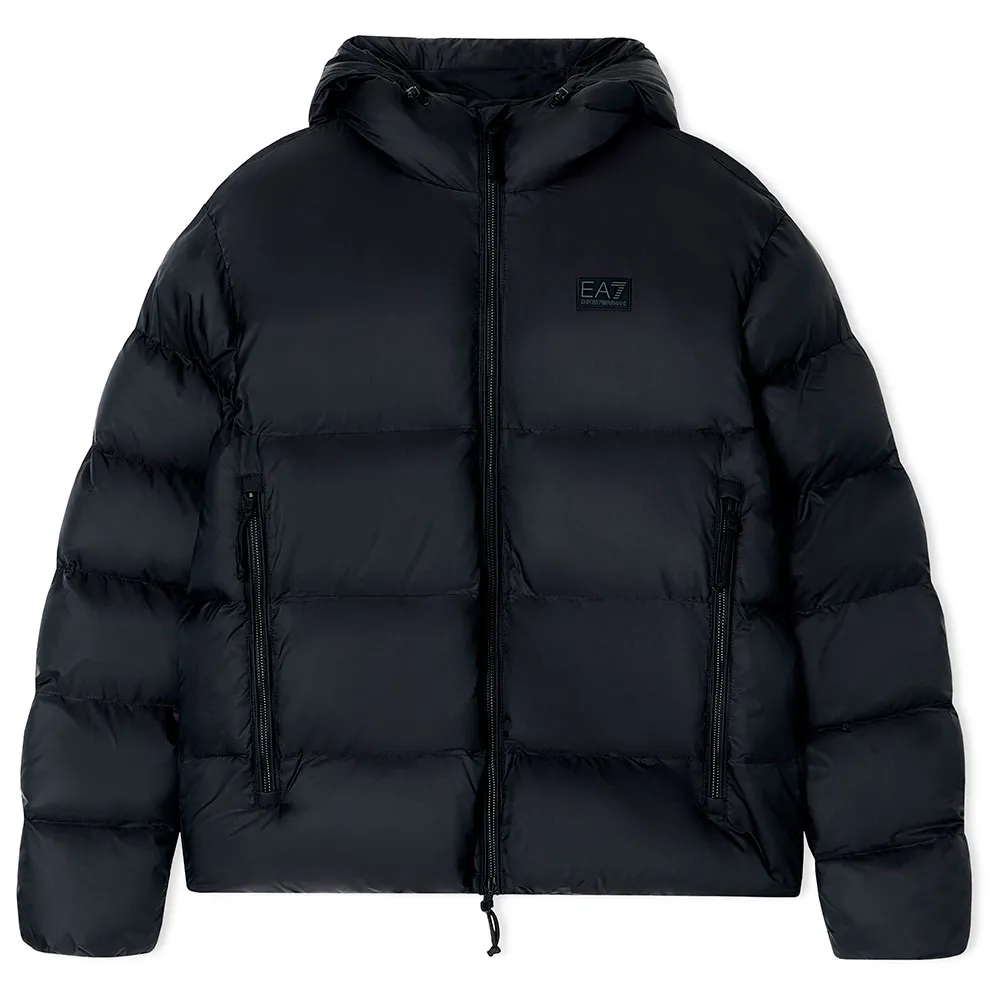 

Куртка EA7 EMPORIO ARMANI Mountain Polar Big Logo puffer, черный