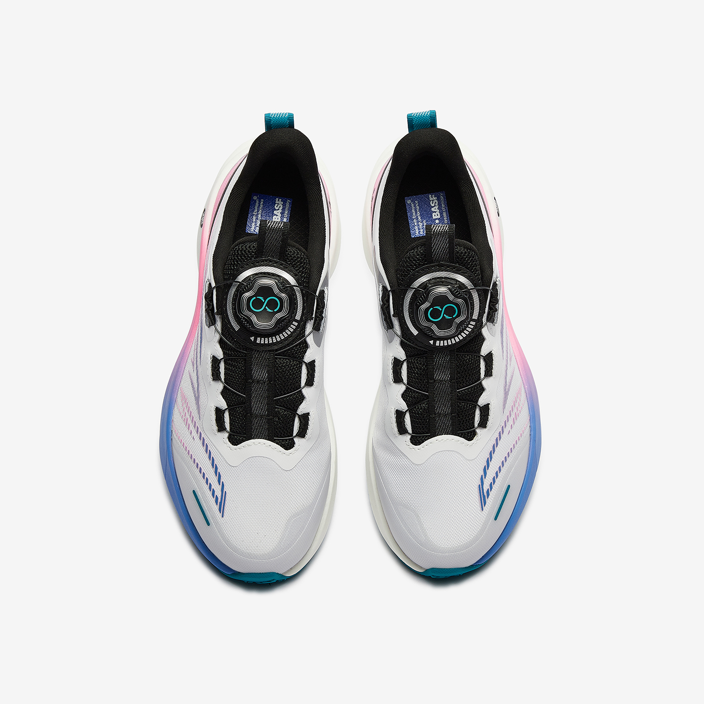 Детские кроссовки для бега Surfing Light 2.0 Rebound Breathable Lightweight Cushioning Low top Antakids, белый — фото 4