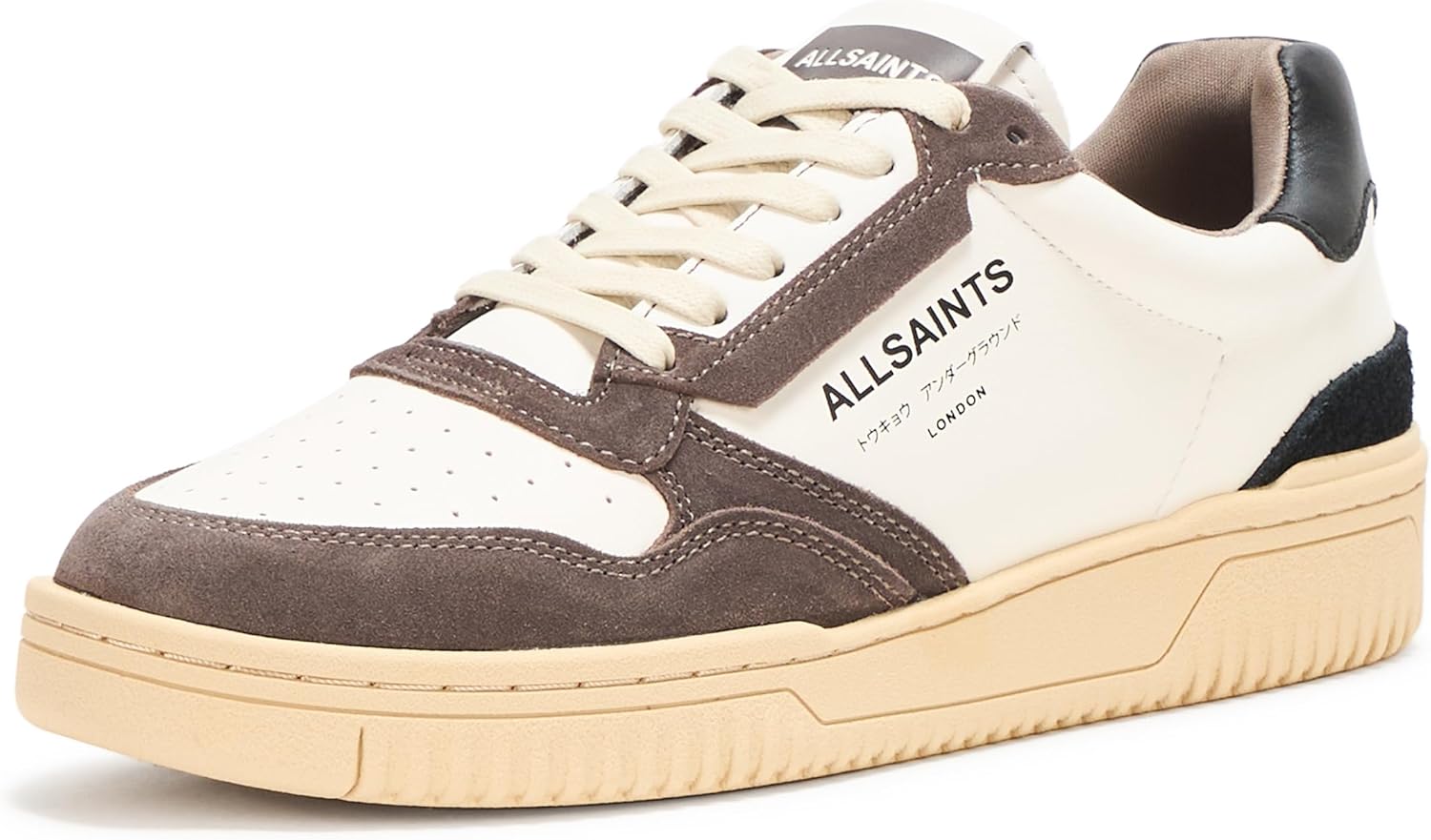 

Мужские кеды AllSaints Regan Low Top, белый/черный/серый