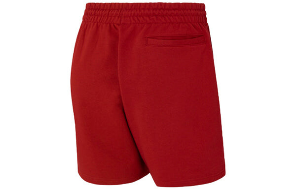 Шорты men's loose lacing sports red shorts Adidas, красный — фото 2