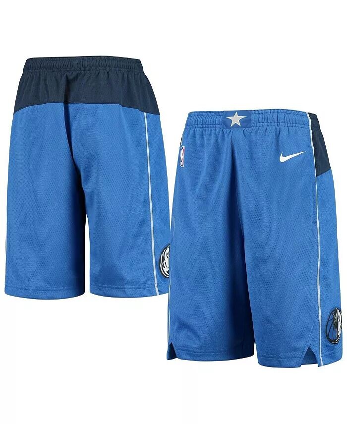 

Синие шорты Swingman Big Boys Dallas Mavericks 2020/21 — Icon Edition Nike, синий