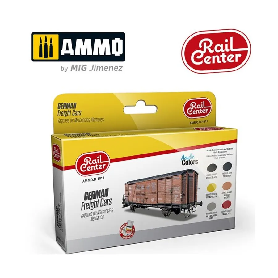 

Немецкие грузовые автомобили, Acrylic Paint Sets