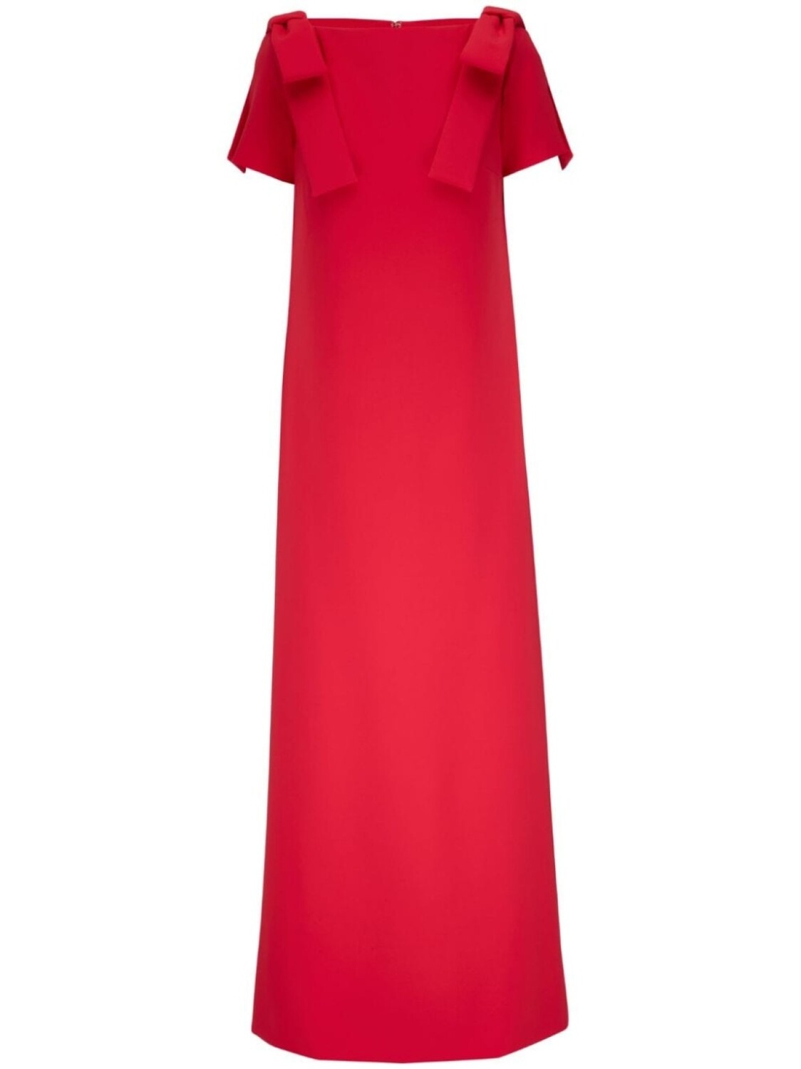 

Carolina Herrera платье с бантом, красный