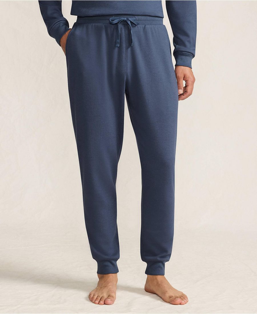 

Мужские спортивные брюки с начесом Lands' End, Nightfall blue