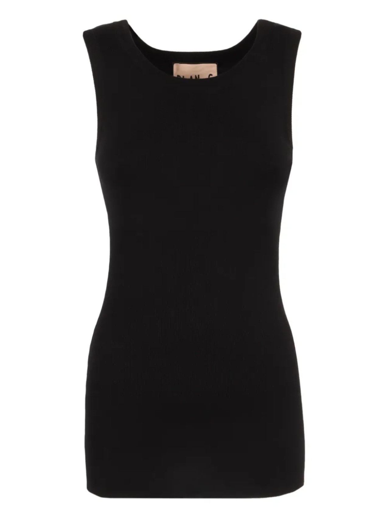 

Майка из хлопка Plan C, черный