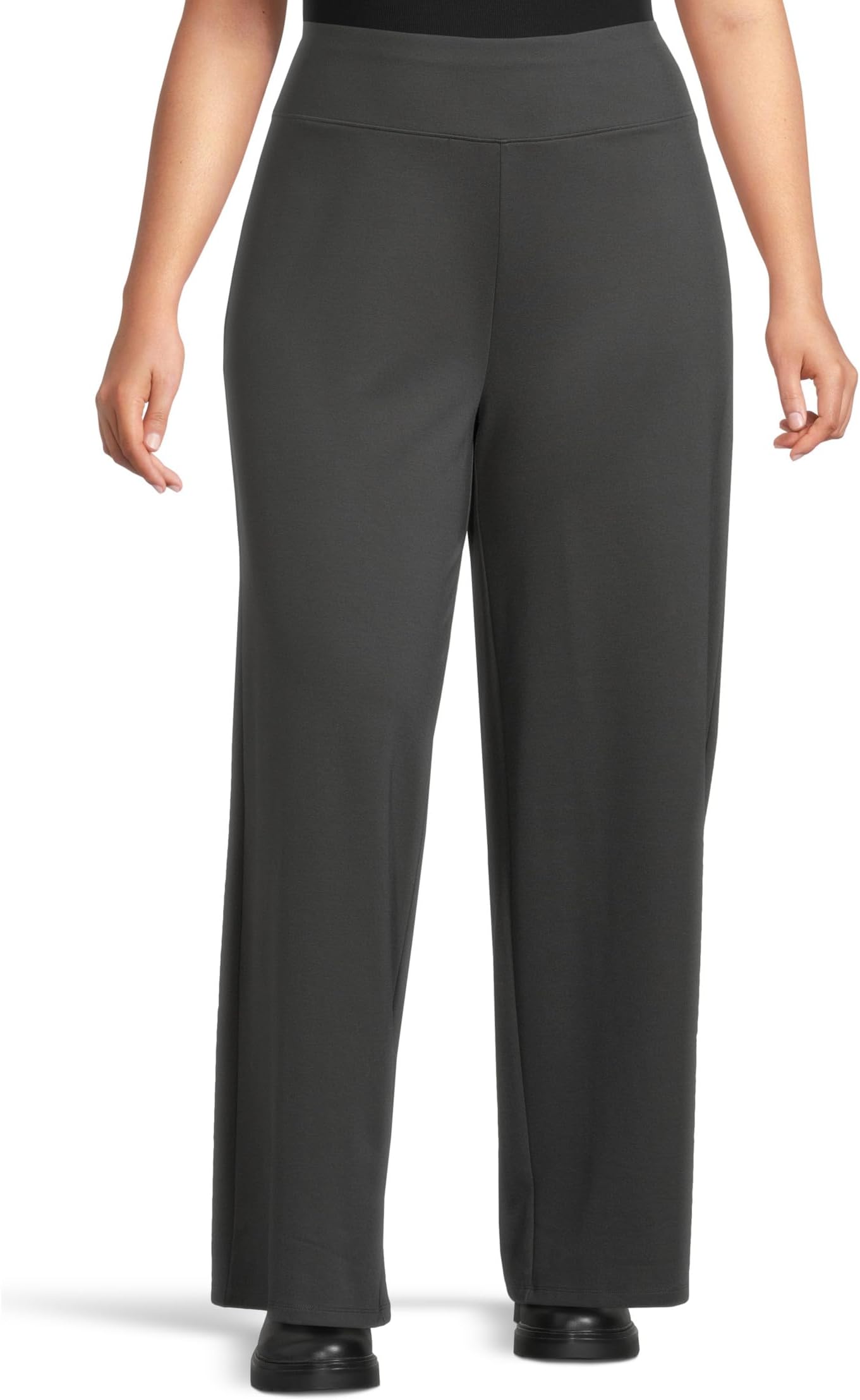 

Брюки Eileen Fisher Plus Size High-Waisted Full Length Pants, цвет Graphite