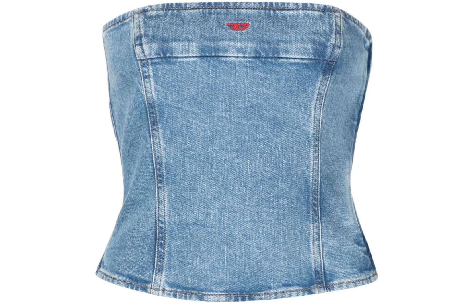 

Топ-труба De Ville Denim 'Blue' DIESEL