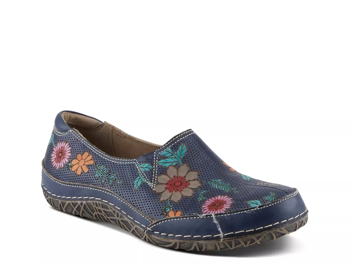 Libora-Delite Слипоны L'Artiste, Navy/Multicolor
