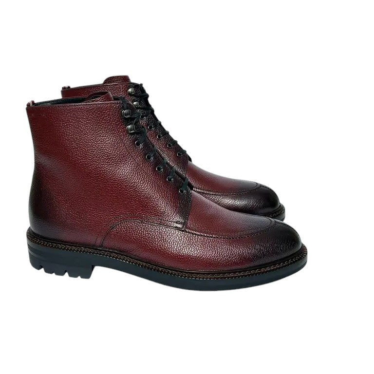 

Bally Kristan 6239770 Мужские ботинки Heritage Red из тисненой кожи