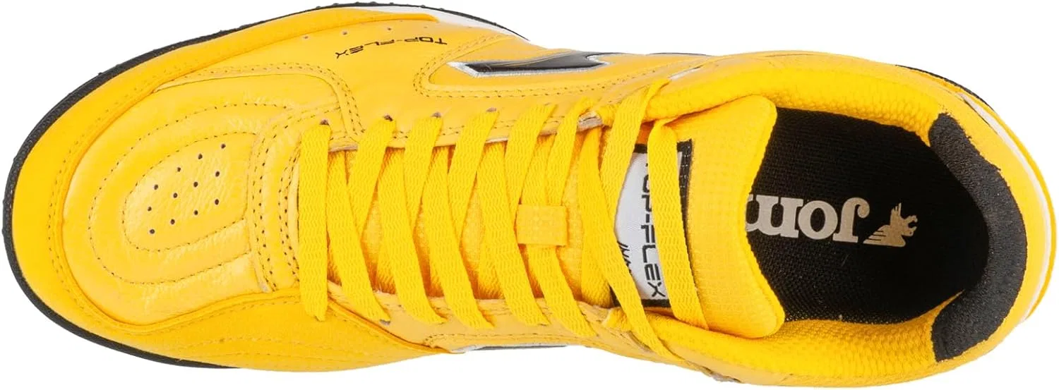 Мужские кроссовки для газона Joma Top Flex 2528 TF TOPS2528TF, желто-черные — фото 3