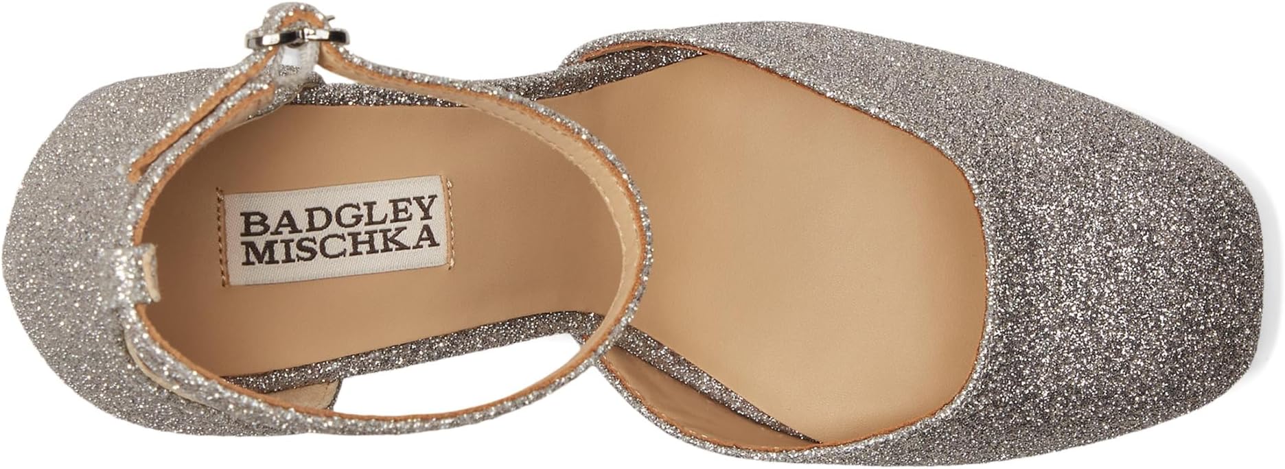 Туфли Badgley Mischka Jayda, цвет Antique Silver — фото 2