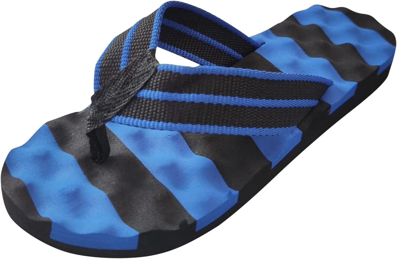 Мужские тапочки на платформе с рисунком «Рождественская елка», модные летние сандалии, пляжные сандалии, уличные мужские тапочки, синие Generisch