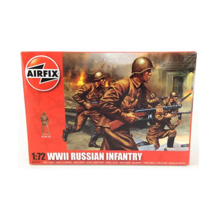 

Русская пехота времен Второй мировой войны (издание 2013 г.), Military Figures (1:72) (AirFix)