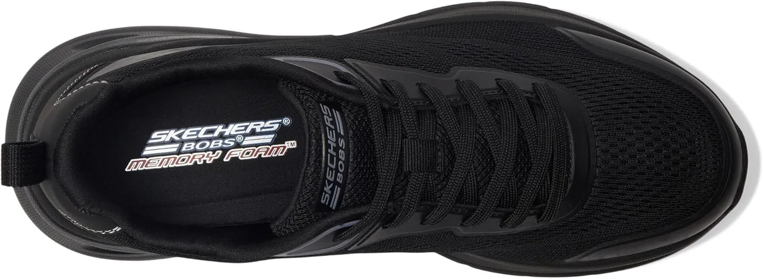 Мужские кроссовки Skechers Bobs Glide Step Arc Waves 2.0-Class Rank, Black — фото 3
