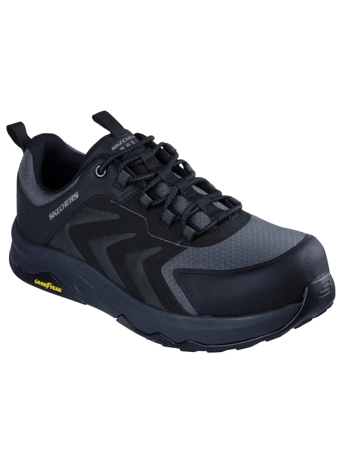 Ботинки с защитной носком Skechers, черный