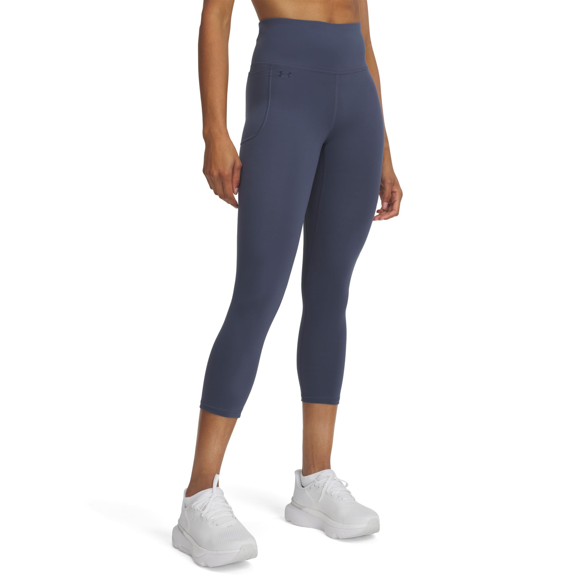 

Брюки Under Armour Motion Capri Leggings, Downpour Gray/Midnight Navy